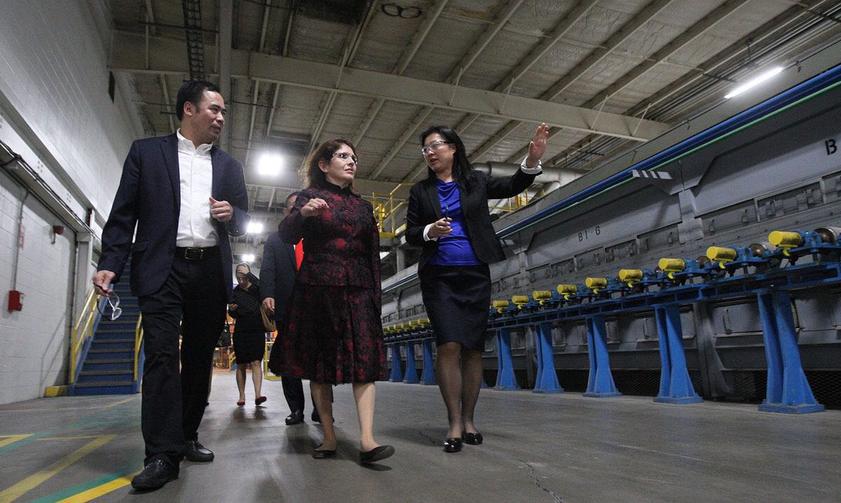 j9国际美国芒山浮法玻璃工厂凤凰涅槃，建成投产